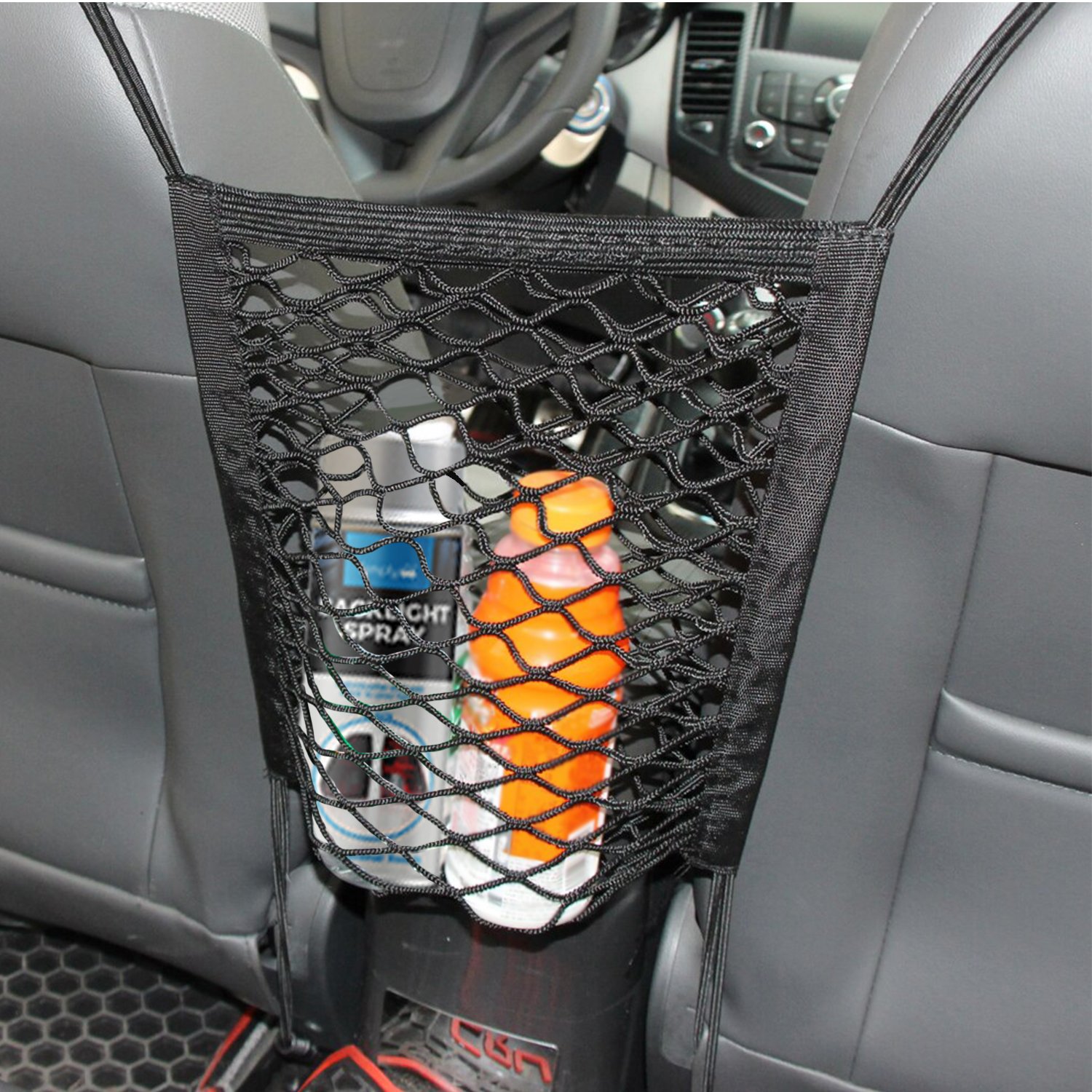 Simply Brands Front Seat Black Cargo Net 30x20CM
